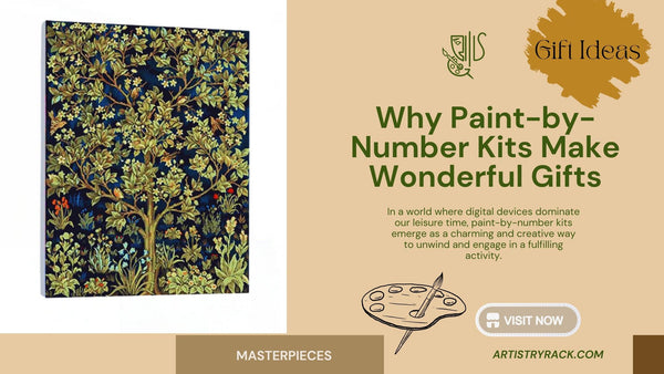 Gift Ideas: Why Paint-by-Number Kits Make Wonderful Gifts