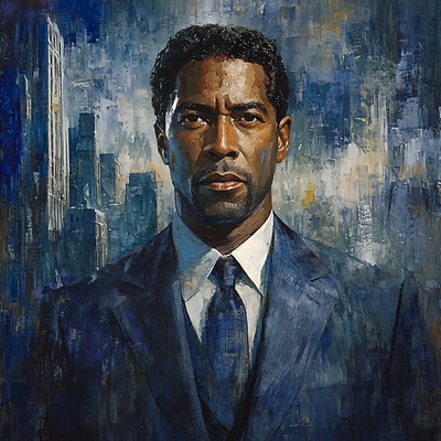 Denzel Washington: The Resolute Voice Of Truth Paint By Numbers Art