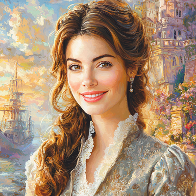 Anne Hathaway: Embodying Princess And Rebel Alike Painting Number Kit