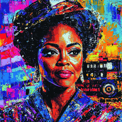 Viola Davis: The Unyielding Voice Of Strength Paint By Numbers Art