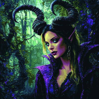 Angelina Jolie: Crafting Legends From Lara Croft To Maleficent Painting Number Kit