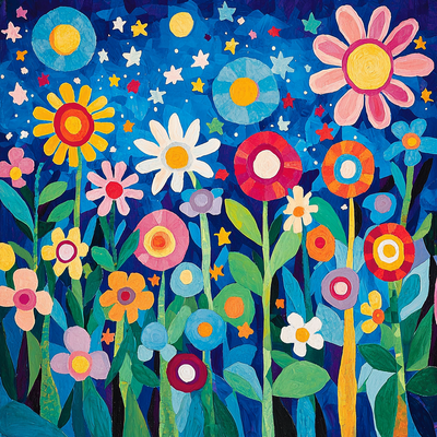 Henri Matisse Inspired Celestial Garden Party DIY Paint By Numbers