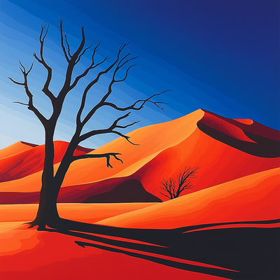 Namib Desert - Namibia Paint By Number