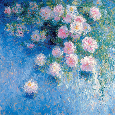 Claude Monet Inspired Blooming Whispers DIY Paint By Numbers