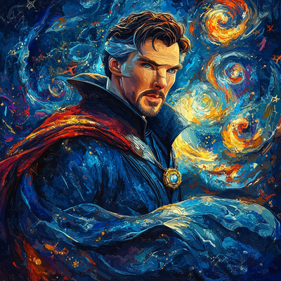 Benedict Cumberbatch: The Enigmatic Sorcerer Supreme Paint By Numbers