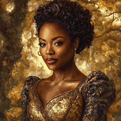 Viola Davis: Breaking Boundaries With Unyielding Passion Paint By Numbers Art