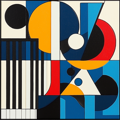 Pablo Picasso Inspired Picasso's Abstract Symphony Paint By Number