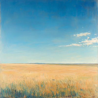 Edward Hopper Inspired Ethereal Plains Painting By Numbers Kit