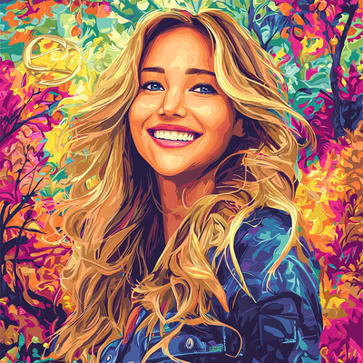 Jennifer Lawrence: A Firebrand Of Hollywood's New Era Paint By Numbers Art