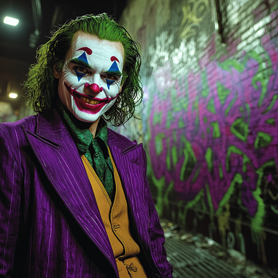 Joaquin Phoenix: Dancing With The Joker's Madness Painting Number Kit