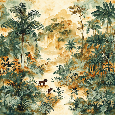 Jungle Book Wild Adventure - Disney Inspired Number Painting