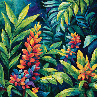 Paul Gauguin Inspired Tropical Breeze DIY Paint By Numbers