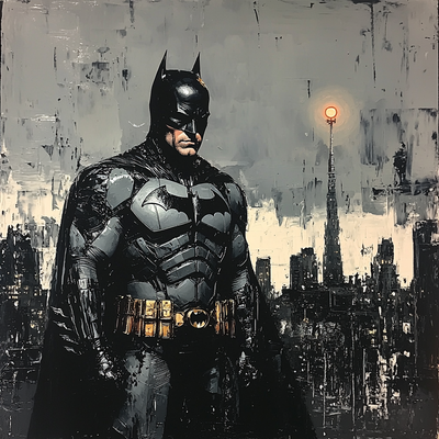 Christian Bale: Transforming Roles From Gotham's Knight Painting Number Kit