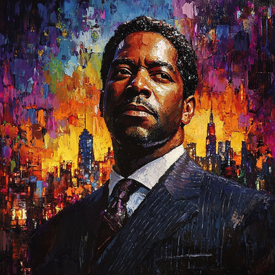 Denzel Washington: The Powerful Voice Of A Generation Paint By Numbers Art