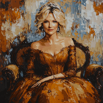 Cate Blanchett: The Regal Alchemy Of Hollywood's Finest Painting Number Kit