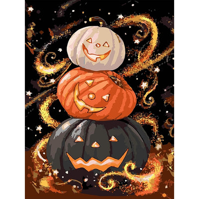 Paint By Number Kit For Adults Halloween Theme