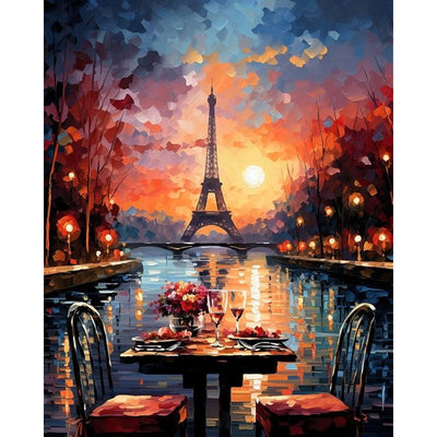 Paint By Numbers Acrylic Kit On Canvas For Art Enthusiasts