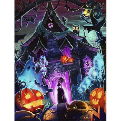 Halloween Diamond Art Kit For Home Wall Decor