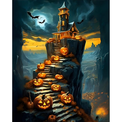 Halloween Paint By Numbers Kit For Adults