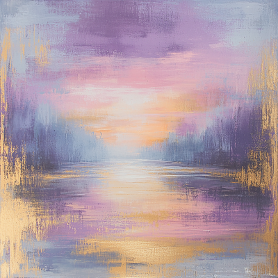 Claude Monet Inspired Twilight Bliss Paint By Numbers