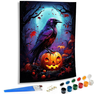 Paint By Numbers Kit Crow For Beginners