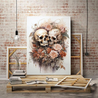 Paint By Numbers Kit Skeleton Complete Set For Home Decor