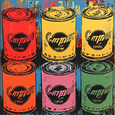 Andy Warhol Inspired Warhol's Urban Pop Paint By Number