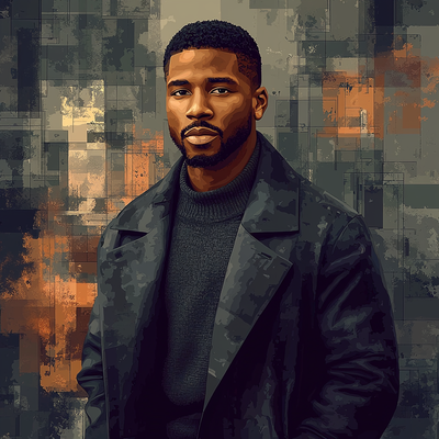 Michael B. Jordan: The Rising Star Of Charisma And Courage Paint By Numbers Art