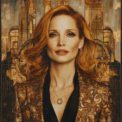 Jessica Chastain: The Fearless Pursuit Of Truth Paint By Numbers Art