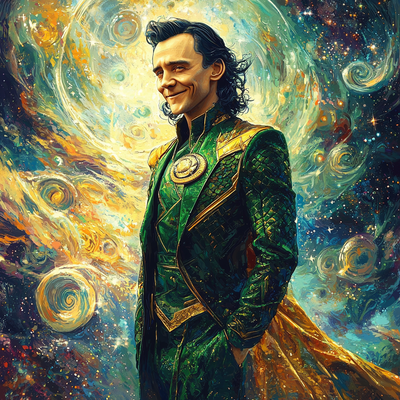 Tom Hiddleston: The Charismatic God Of Mischief Paint By Numbers Art