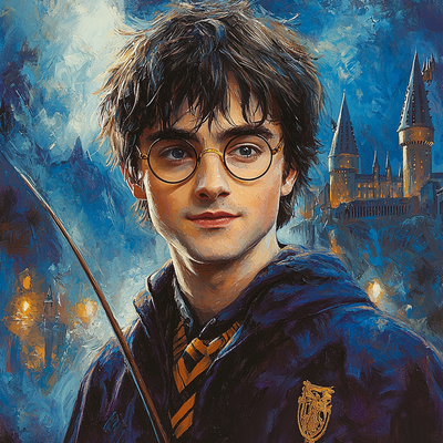 Daniel Radcliffe: From Wizarding Fame To Indie Delight Painting Number Kit