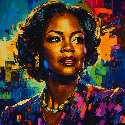 Viola Davis: The Powerful Advocate Of Change Paint By Numbers Art