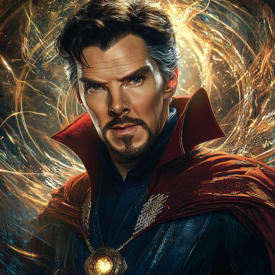 Benedict Cumberbatch: The Sorcerer Supreme's Mystical Journey Paint By Numbers Art