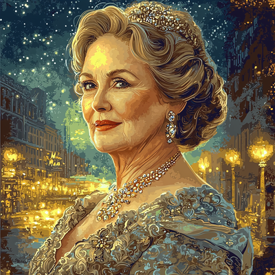 Meryl Streep: The Chameleon Of Cinema Paint By Numbers Art