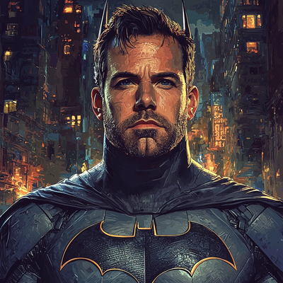 Ben Affleck: The Transformative Journey Of Batman Paint By Numbers Art