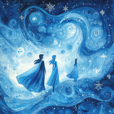 Frozen II's Journey To Ahtohallan - Disney Inspired Paint By Numbers Kits