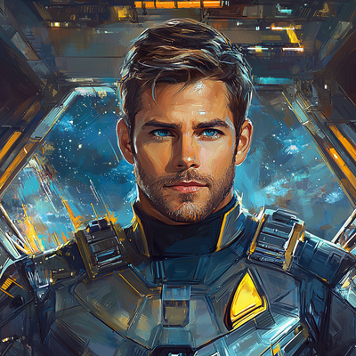 Chris Pine: Journeying Through The Stars And Beyond Paint By Numbers