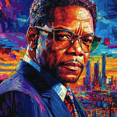 Samuel L. Jackson: The Pulp Fiction Powerhouse Paint By Numbers Art