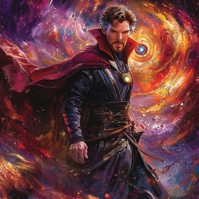 Benedict Cumberbatch: The Mystical Journeys Of Doctor Strange Painting Number Kit