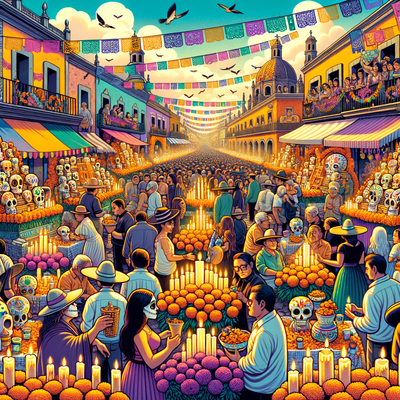 Dia De Muertos - Mexico Paint By Number