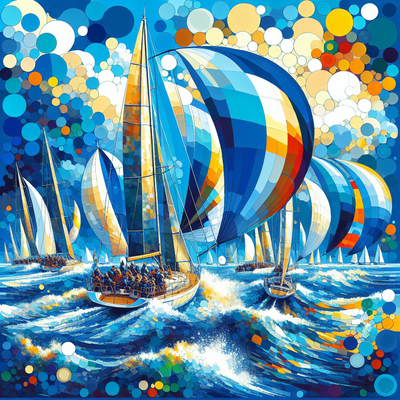 Sailing Adventures DIY Paint By Numbers