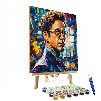 Robert Downey Jr.: Crafting The Legacy Of Iron Man Paint By Number