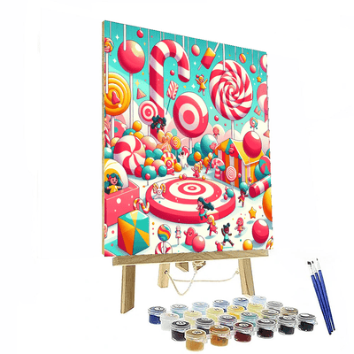 Sweet Candy Paradise Paint By Numbers