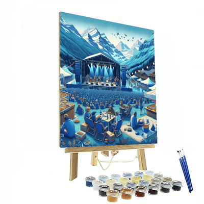 Tremblant Blues Festival Paint By Numbers