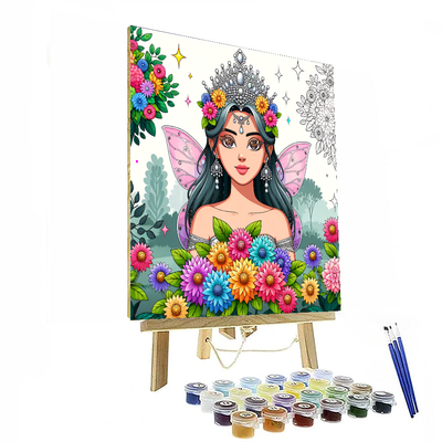 Fairy Princess Garden Paint By Numbers