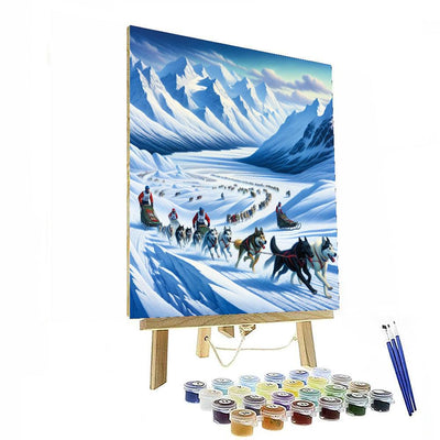 Yukon Quest - Canada And Usa Painting By Numbers Kit