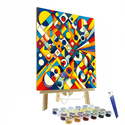 Abstract Wonders Paint By Number