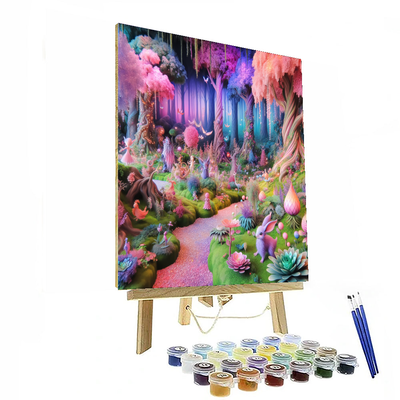 Whimsical Forest Fantasy Paint By Numbers Kits