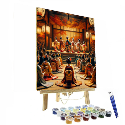 Gion Odori - Gion, Japan Numbered Painting Kits