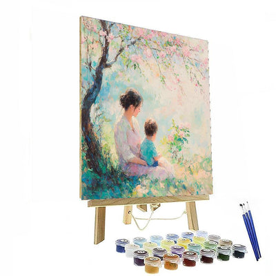 Whispers Of Maternal Love Painting Number Kit